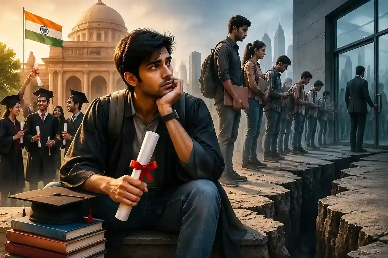 The Deep Divide: Why Indian University Degrees Are Failing Youth Employment